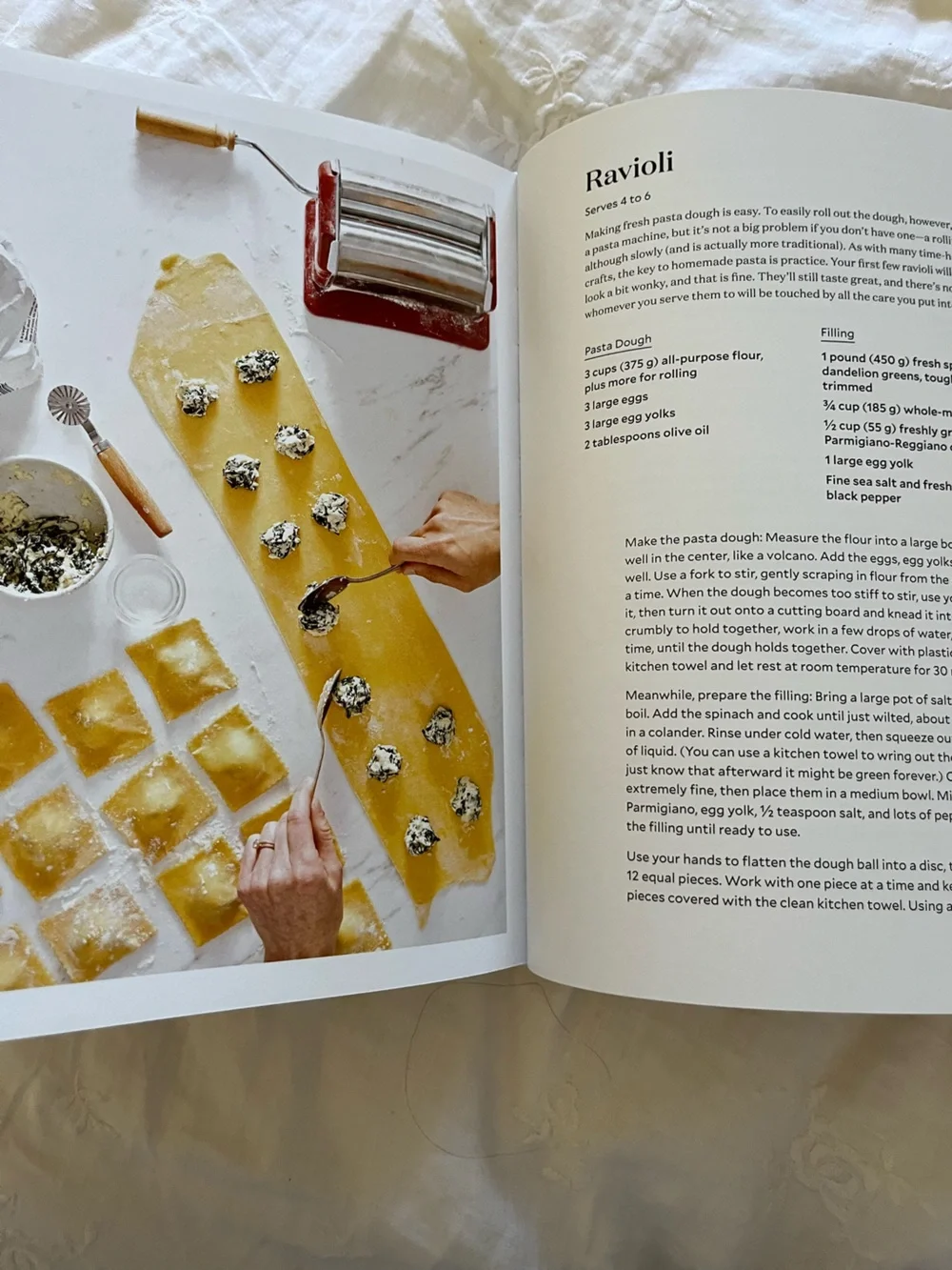 The Newlywed Table Cookbook Hardcover by Maria Zizka Cream & Gold